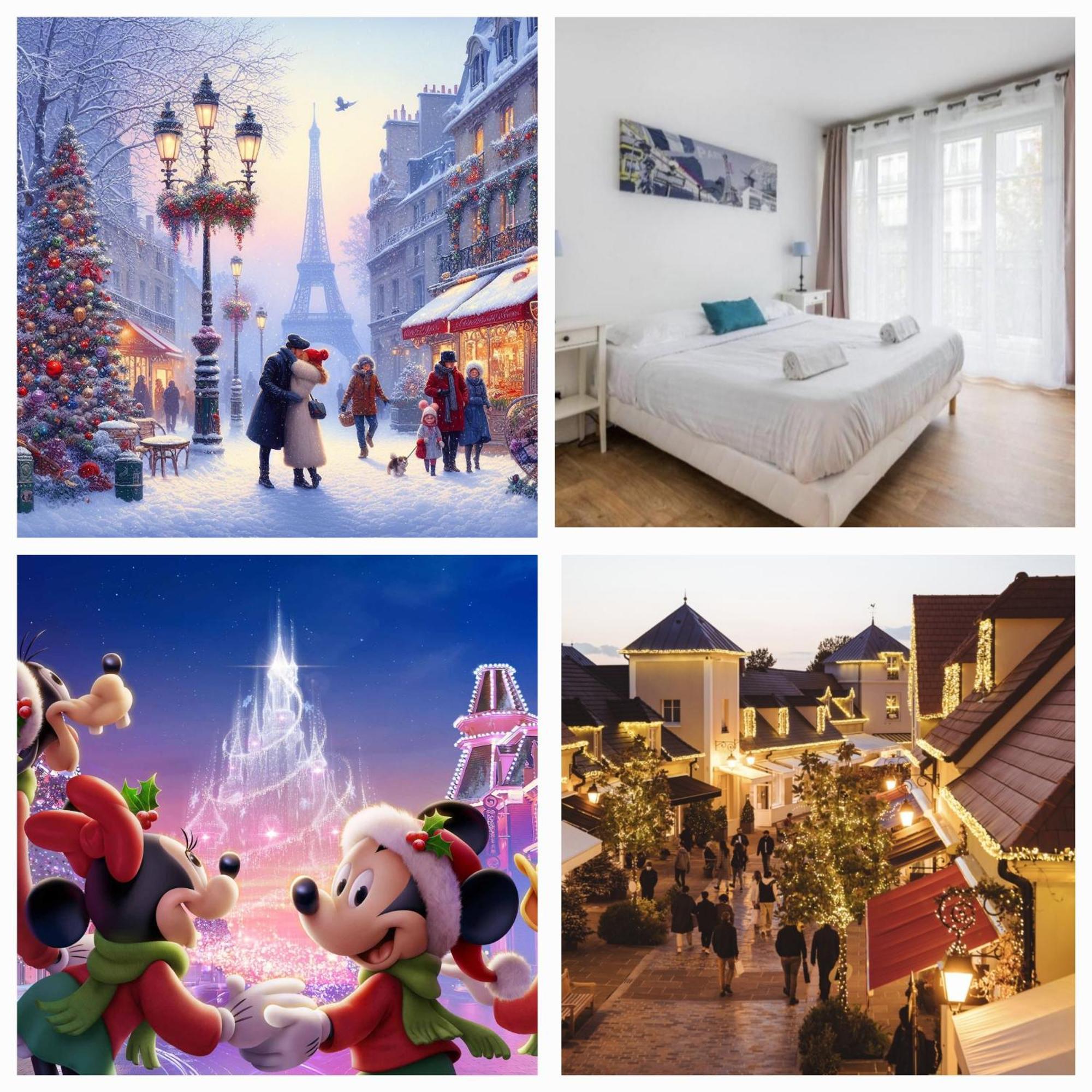 Disney, Very Spacious Comfortable 3 Bedrooms Family Apartment, 8 Pers, Wifi, Netflix 谢西 外观 照片