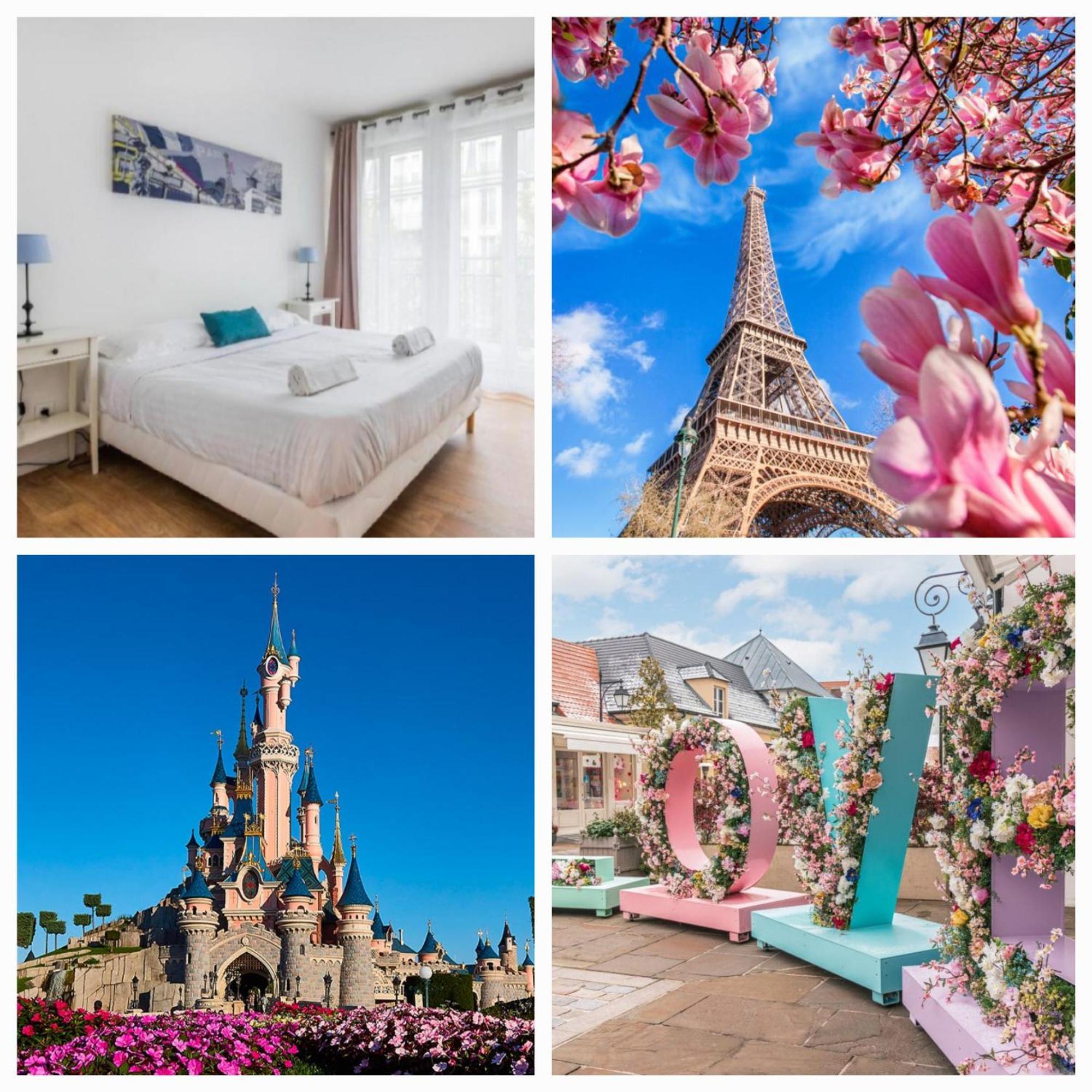Disney, Very Spacious Comfortable 3 Bedrooms Family Apartment, 8 Pers, Wifi, Netflix 谢西 外观 照片